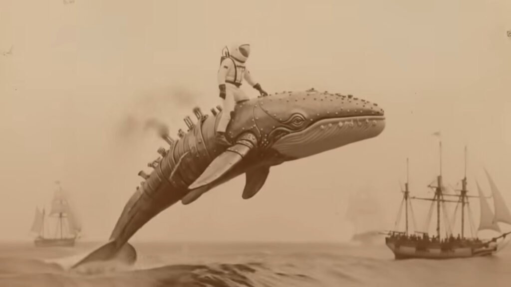 Inspiration & Fine-Tuning: The team found a batch of 1800s photos at a thrift store that was then used to LoRA fine-tune our image generation model Imagen to generate new images in the same vintage style. If you want to try this yourself, you can also use "Style Ingredients" in our filmmaking tool Flow. This allows you to directly fine-tune Veo with just a single image